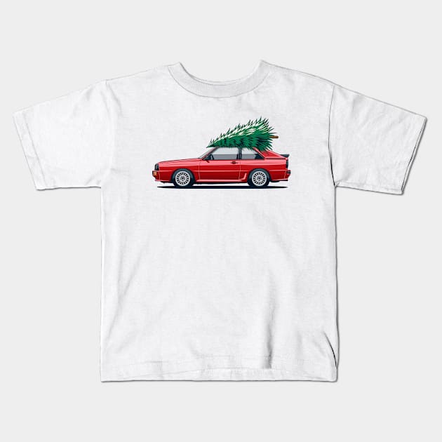 Quattro Sport Kids T-Shirt by Markaryan